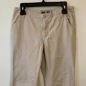 Vtg Bongo Low Rise Boot Cut Khaki Chino Jeans Festival Y2K Grunge 2000s Vibe